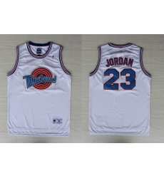 Michael Jordan 23 White Tune Squad Space Jam Movie Jersey Michael Jordan 23 White Tune Squad Space Jam Movie Jersey