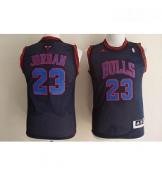 Youth Adidas Chicago Bulls 23 Michael Jordan Swingman Black Blue No NBA Jersey Youth Adidas Chicago Bulls 23 Michael Jordan Swingman Black Blue No NBA Jersey