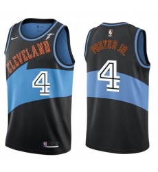 Men Nike Cleveland Cavaliers 4 KEVIN PORTER JR Black NBA Jersey Men Nike Cleveland Cavaliers 4 KEVIN PORTER JR Black NBA Jersey