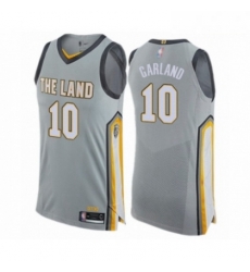 Mens Cleveland Cavaliers 10 Darius Garland Authentic Gray Basketball Jersey City Edition Mens Cleveland Cavaliers 10 Darius Garland Authentic Gray Basketball Jersey City Edition