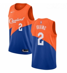 Youth Nike Cleveland Cavaliers 2 Kyrie Irving Swingman Blue NBA Jersey City Edition Youth Nike Cleveland Cavaliers 2 Kyrie Irving Swingman Blue NBA Jersey City Edition