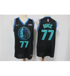 Mavericks 77 Luka Doncic Black 2019 City Edition Nike Swingman Jersey Mavericks 77 Luka Doncic Black 2019 City Edition Nike Swingman Jersey