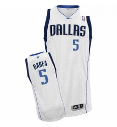 Youth Adidas Dallas Mavericks 5 Jose Juan Barea Authentic White Home NBA Jersey Youth Adidas Dallas Mavericks 5 Jose Juan Barea Authentic White Home NBA Jersey