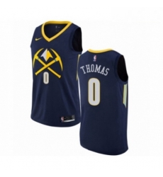 Mens Nike Denver Nuggets 0 Isaiah Thomas Swingman Navy Blue NBA Jersey City Edition Mens Nike Denver Nuggets 0 Isaiah Thomas Swingman Navy Blue NBA Jersey City Edition