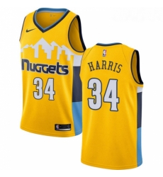 Womens Nike Denver Nuggets 34 Devin Harris Authentic Gold Alternate NBA Jersey Statement Edition Womens Nike Denver Nuggets 34 Devin Harris Authentic Gold Alternate NBA Jersey Statement Edition