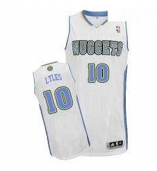 Youth Adidas Denver Nuggets 10 Trey Lyles Authentic White Home NBA Jersey Youth Adidas Denver Nuggets 10 Trey Lyles Authentic White Home NBA Jersey