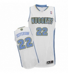 Youth Adidas Denver Nuggets 22 Richard Jefferson Authentic White Home NBA Jersey Youth Adidas Denver Nuggets 22 Richard Jefferson Authentic White Home NBA Jersey