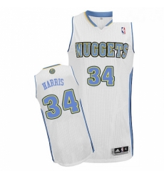 Youth Adidas Denver Nuggets 34 Devin Harris Authentic White Home NBA Jersey Youth Adidas Denver Nuggets 34 Devin Harris Authentic White Home NBA Jersey