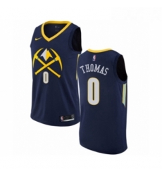 Youth Nike Denver Nuggets 0 Isaiah Thomas Swingman Navy Blue NBA Jersey City Edition Youth Nike Denver Nuggets 0 Isaiah Thomas Swingman Navy Blue NBA Jersey City Edition