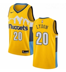 Youth Nike Denver Nuggets 20 Tyler Lydon Authentic Gold Alternate NBA Jersey Statement Edition Youth Nike Denver Nuggets 20 Tyler Lydon Authentic Gold Alternate NBA Jersey Statement Edition