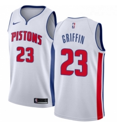 Womens Nike Detroit Pistons 23 Blake Griffin Swingman White NBA Jersey Association Edition Womens Nike Detroit Pistons 23 Blake Griffin Swingman White NBA Jersey Association Edition