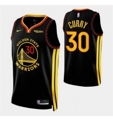Men Golden State Warriors 30 Stephen Curry Black 2023 24 City Edition Stitched Basketball Jerseys Men Golden State Warriors 30 Stephen Curry Black 2023 24 City Edition Stitched Basketball Jerseys
