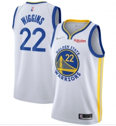 Men's Golden State Warriors #22 Andrew Wiggins 2022 White 75th Anniversary Stitched Jersey Men's Golden State Warriors #22 Andrew Wiggins 2022 White 75th Anniversary Stitched Jersey