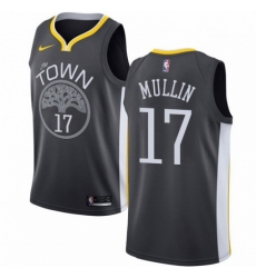 Mens Nike Golden State Warriors 17 Chris Mullin Swingman Black Alternate NBA Jersey Statement Edition Mens Nike Golden State Warriors 17 Chris Mullin Swingman Black Alternate NBA Jersey Statement Edition