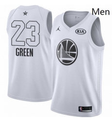 Mens Nike Jordan Golden State Warriors 23 Draymond Green Swingman White 2018 All Star Game NBA Jersey Mens Nike Jordan Golden State Warriors 23 Draymond Green Swingman White 2018 All Star Game NBA Jersey