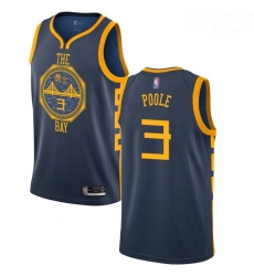 Warriors #3 Jordan Poole Navy Basketball Swingman City Edition 2018 19 Jersey Warriors #3 Jordan Poole Navy Basketball Swingman City Edition 2018 19 Jersey
