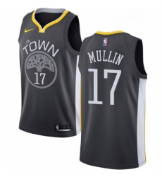 Youth Nike Golden State Warriors 17 Chris Mullin Swingman Black Alternate NBA Jersey Statement Edition Youth Nike Golden State Warriors 17 Chris Mullin Swingman Black Alternate NBA Jersey Statement Edition