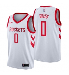 Men Nike Houston Rockets 0 Jalen Green White NBA Swingman Association Edition Jersey Men Nike Houston Rockets 0 Jalen Green White NBA Swingman Association Edition Jersey