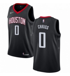 Mens Nike Houston Rockets 0 Marquese Chriss Swingman Black NBA Jersey Statement Edition Mens Nike Houston Rockets 0 Marquese Chriss Swingman Black NBA Jersey Statement Edition