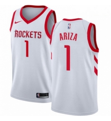 Mens Nike Houston Rockets 1 Trevor Ariza Swingman White Home NBA Jersey Association Edition Mens Nike Houston Rockets 1 Trevor Ariza Swingman White Home NBA Jersey Association Edition