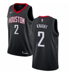 Womens Nike Houston Rockets 2 Brandon Knight Swingman Black NBA Jersey Statement Edition Womens Nike Houston Rockets 2 Brandon Knight Swingman Black NBA Jersey Statement Edition