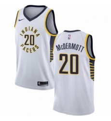 Mens Nike Indiana Pacers 20 Doug McDermott Swingman White NBA Jersey Association Edition Mens Nike Indiana Pacers 20 Doug McDermott Swingman White NBA Jersey Association Edition