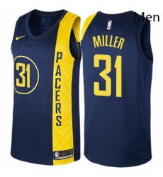 Mens Nike Indiana Pacers 31 Reggie Miller Swingman Navy Blue NBA Jersey City Edition Mens Nike Indiana Pacers 31 Reggie Miller Swingman Navy Blue NBA Jersey City Edition