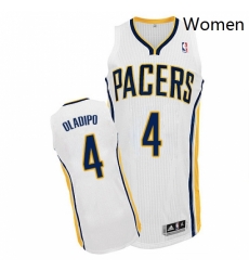 Womens Adidas Indiana Pacers 4 Victor Oladipo Authentic White Home NBA Jersey Womens Adidas Indiana Pacers 4 Victor Oladipo Authentic White Home NBA Jersey