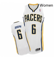 Womens Adidas Indiana Pacers 6 Cory Joseph Authentic White Home NBA Jersey Womens Adidas Indiana Pacers 6 Cory Joseph Authentic White Home NBA Jersey