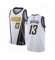 Womens Nike Indiana Pacers 13 Mark Jackson White Swingman Jersey Earned Edition Womens Nike Indiana Pacers 13 Mark Jackson White Swingman Jersey Earned Edition