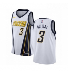 Womens Nike Indiana Pacers 3 Aaron Holiday White Swingman Jersey Earned Edition Womens Nike Indiana Pacers 3 Aaron Holiday White Swingman Jersey Earned Edition