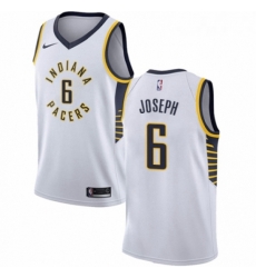 Womens Nike Indiana Pacers 6 Cory Joseph Authentic White NBA Jersey Association Edition Womens Nike Indiana Pacers 6 Cory Joseph Authentic White NBA Jersey Association Edition