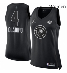 Womens Nike Jordan Indiana Pacers 4 Victor Oladipo Swingman Black 2018 All Star Game NBA Jersey Womens Nike Jordan Indiana Pacers 4 Victor Oladipo Swingman Black 2018 All Star Game NBA Jersey