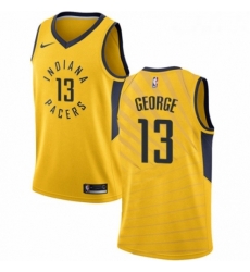 Youth Nike Indiana Pacers 13 Paul George Swingman Gold NBA Jersey Statement Edition Youth Nike Indiana Pacers 13 Paul George Swingman Gold NBA Jersey Statement Edition