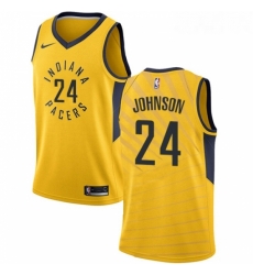 Youth Nike Indiana Pacers 24 Alize Johnson Swingman Gold NBA Jersey Statement Edition Youth Nike Indiana Pacers 24 Alize Johnson Swingman Gold NBA Jersey Statement Edition