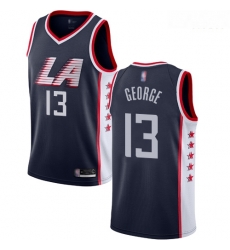 Clippers #13 Paul George Navy Basketball Swingman City Edition 2018 19 Jersey Clippers #13 Paul George Navy Basketball Swingman City Edition 2018 19 Jersey