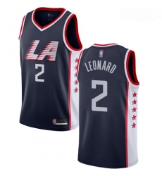 Clippers #2 Kawhi Leonard Navy Basketball Swingman City Edition 2018 19 Jersey Clippers #2 Kawhi Leonard Navy Basketball Swingman City Edition 2018 19 Jersey