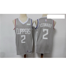 Men Los Angeles Clippers 2 Kawhi Leonard Gray 2021 Earned Edition Nike Swingman Jersey Men Los Angeles Clippers 2 Kawhi Leonard Gray 2021 Earned Edition Nike Swingman Jersey
