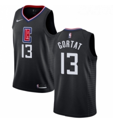 Womens Nike Los Angeles Clippers 13 Marcin Gortat Swingman Black NBA Jersey Statement Edition Womens Nike Los Angeles Clippers 13 Marcin Gortat Swingman Black NBA Jersey Statement Edition