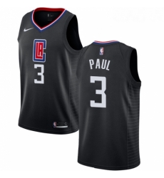 Womens Nike Los Angeles Clippers 3 Chris Paul Swingman Black Alternate NBA Jersey Statement Edition Womens Nike Los Angeles Clippers 3 Chris Paul Swingman Black Alternate NBA Jersey Statement Edition