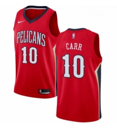 Womens Nike New Orleans Pelicans 10 Tony Carr Swingman Red NBA Jersey Statement Edition Womens Nike New Orleans Pelicans 10 Tony Carr Swingman Red NBA Jersey Statement Edition