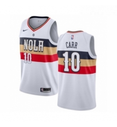 Womens Nike New Orleans Pelicans 10 Tony Carr White Swingman Jersey Earned Edition Womens Nike New Orleans Pelicans 10 Tony Carr White Swingman Jersey Earned Edition