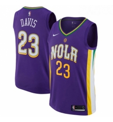 Womens Nike New Orleans Pelicans 23 Anthony Davis Swingman Purple NBA Jersey City Edition Womens Nike New Orleans Pelicans 23 Anthony Davis Swingman Purple NBA Jersey City Edition