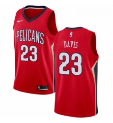 Womens Nike New Orleans Pelicans 23 Anthony Davis Swingman Red Alternate NBA Jersey Statement Edition Womens Nike New Orleans Pelicans 23 Anthony Davis Swingman Red Alternate NBA Jersey Statement Edition