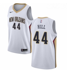 Womens Nike New Orleans Pelicans 44 Solomon Hill Authentic White Home NBA Jersey Association Edition Womens Nike New Orleans Pelicans 44 Solomon Hill Authentic White Home NBA Jersey Association Edition