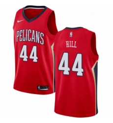 Womens Nike New Orleans Pelicans 44 Solomon Hill Swingman Red Alternate NBA Jersey Statement Edition Womens Nike New Orleans Pelicans 44 Solomon Hill Swingman Red Alternate NBA Jersey Statement Edition