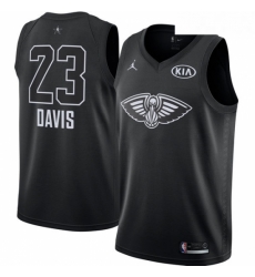 Youth Nike Jordan New Orleans Pelicans 23 Anthony Davis Swingman Black 2018 All Star Game NBA Jersey Youth Nike Jordan New Orleans Pelicans 23 Anthony Davis Swingman Black 2018 All Star Game NBA Jersey