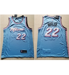 Heat 22 Jimmy Butler Light Blue Nike City Edition Swingman Jersey Heat 22 Jimmy Butler Light Blue Nike City Edition Swingman Jersey