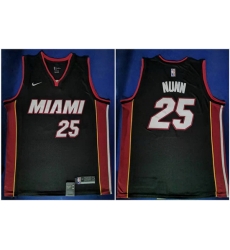 Heat 25 Kendrick Nunn Black Nike Swingman JerseyS Heat 25 Kendrick Nunn Black Nike Swingman JerseyS