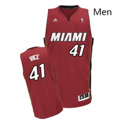 Mens Adidas Miami Heat 41 Glen Rice Swingman Red Alternate NBA Jersey Mens Adidas Miami Heat 41 Glen Rice Swingman Red Alternate NBA Jersey